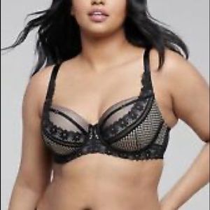 FISHNET BOOST BALCONETTE BRA by Lane Bryant